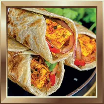 Paneer Kathi roll